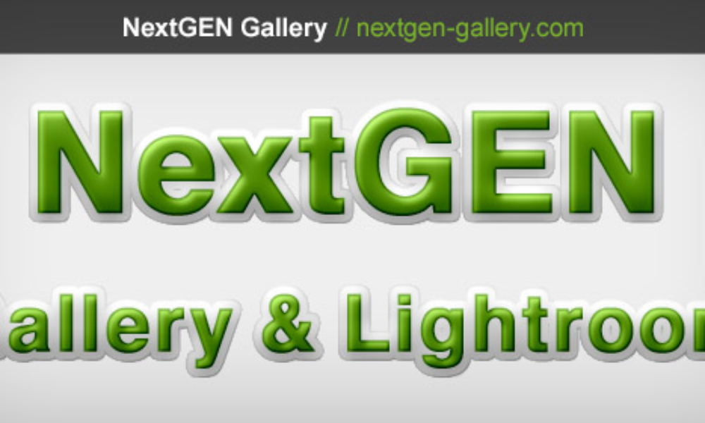 Lightroom To NextGEN Gallery – The Missing Link