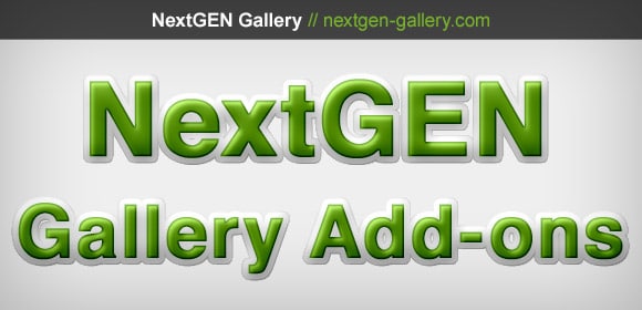 Finding NextGEN Gallery Plugin Add-ons