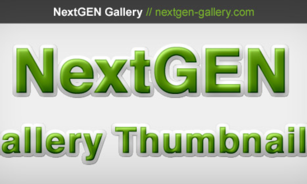 NextGEN Gallery Thumbnails Cropped Your Way