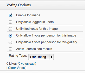 Adding Functionality: NextGEN Gallery Voting Premium