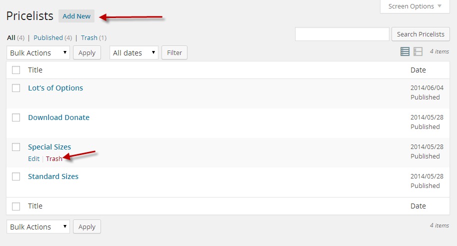 how to create a pricelist how to make a price list