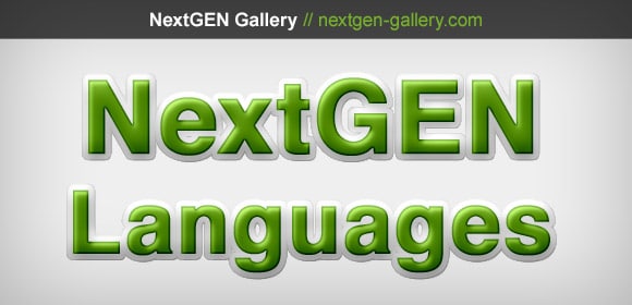 Help Translate NextGEN Gallery To Your Language