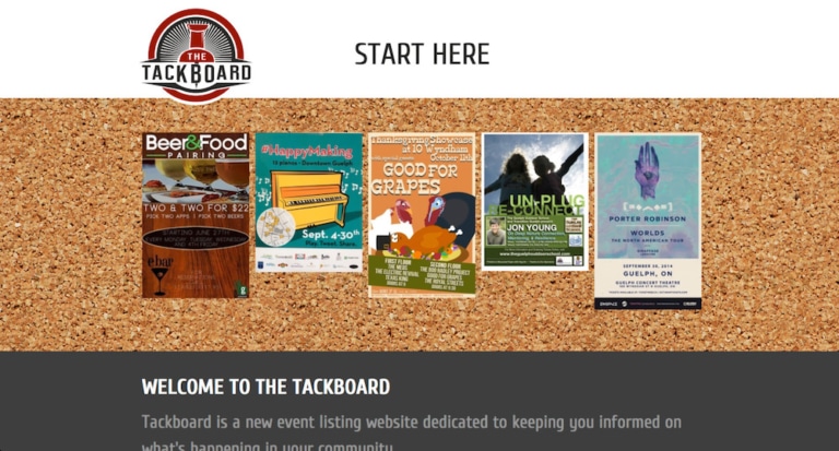 In Action – Tackboard