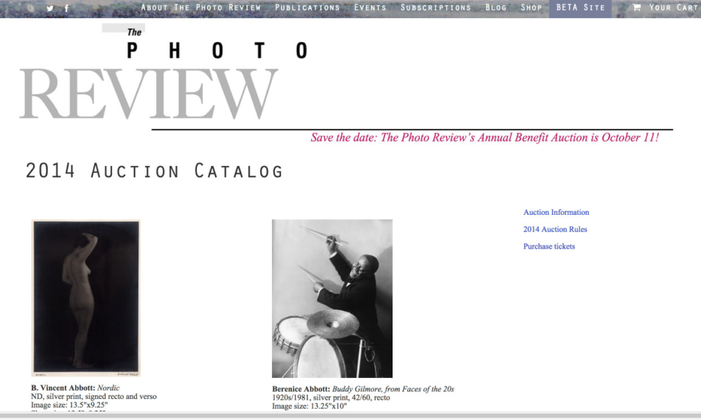 In Action – The Photo Review Auction