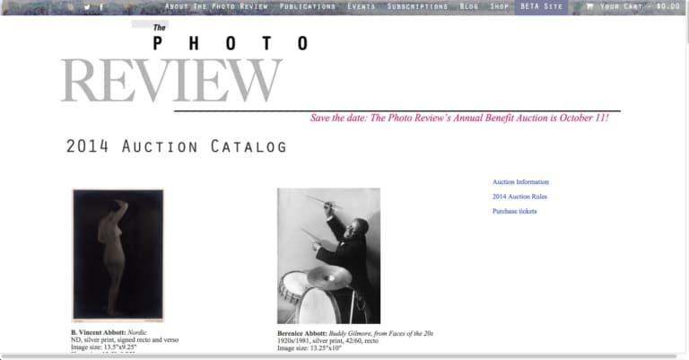 In Action – The Photo Review Auction