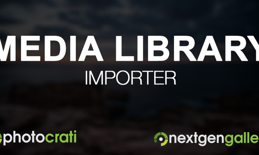 The NextGEN Gallery Media Library Importer