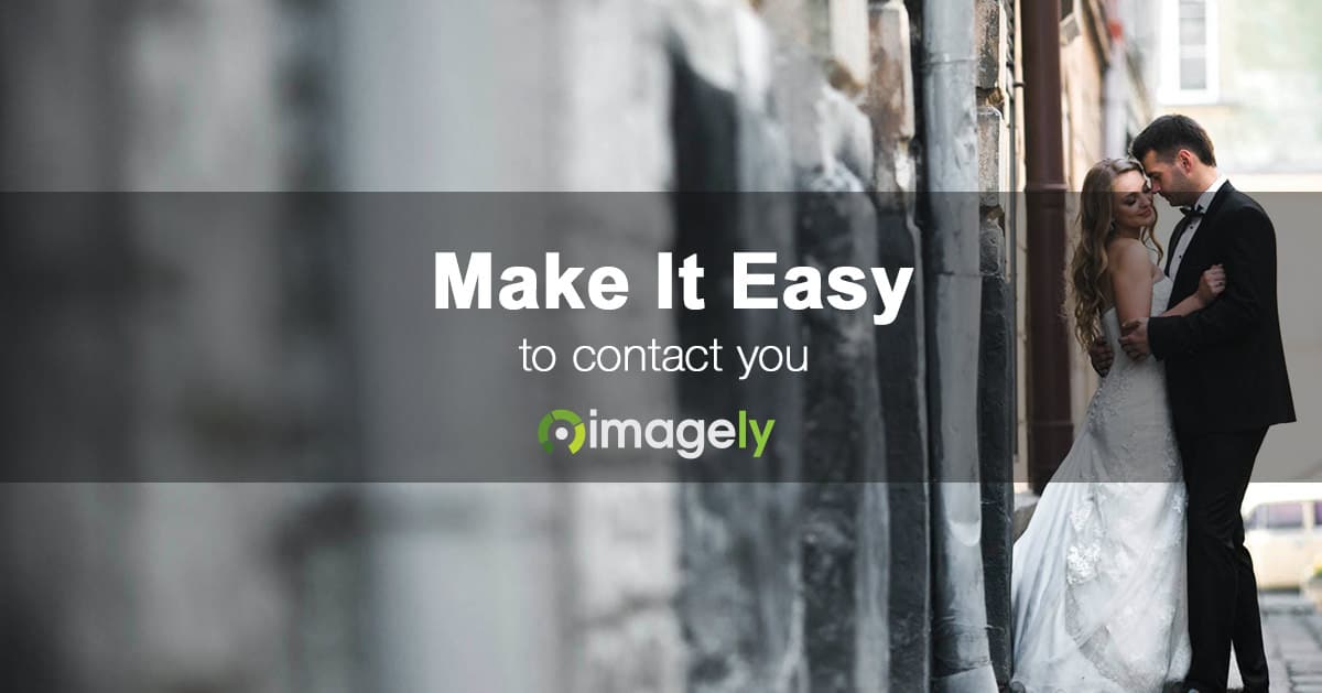 Photographers, Make It Easy To Contact You