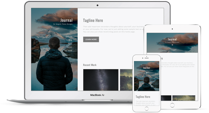 Journal - WordPress Photography Theme