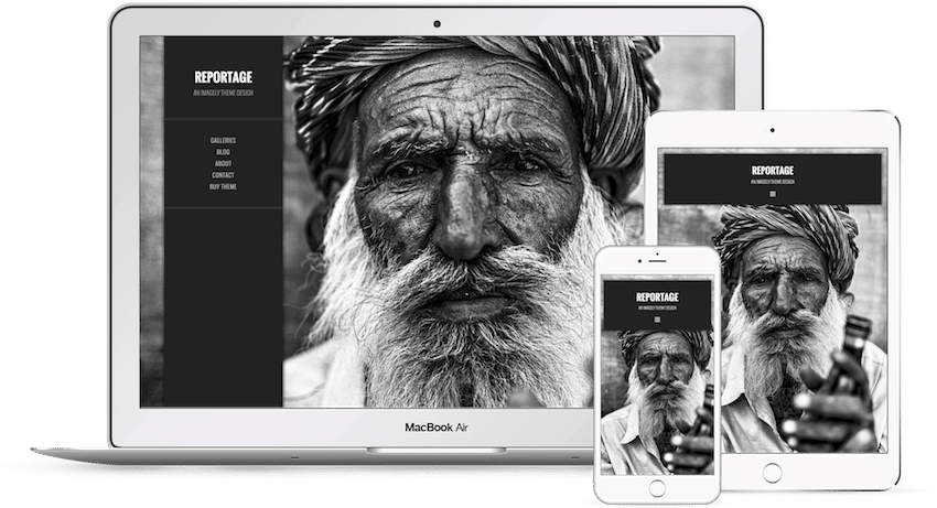 Reportage - WordPress Photography Theme
