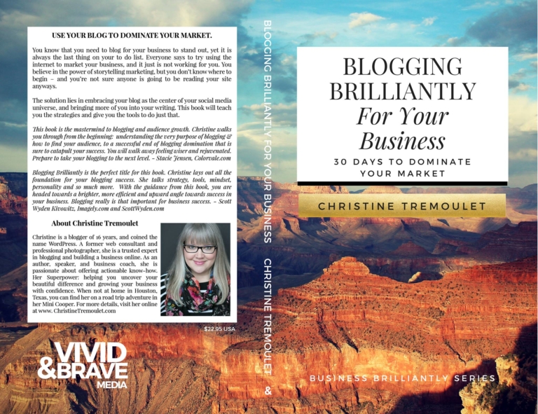 Blogging Brilliantly Now Available In Print