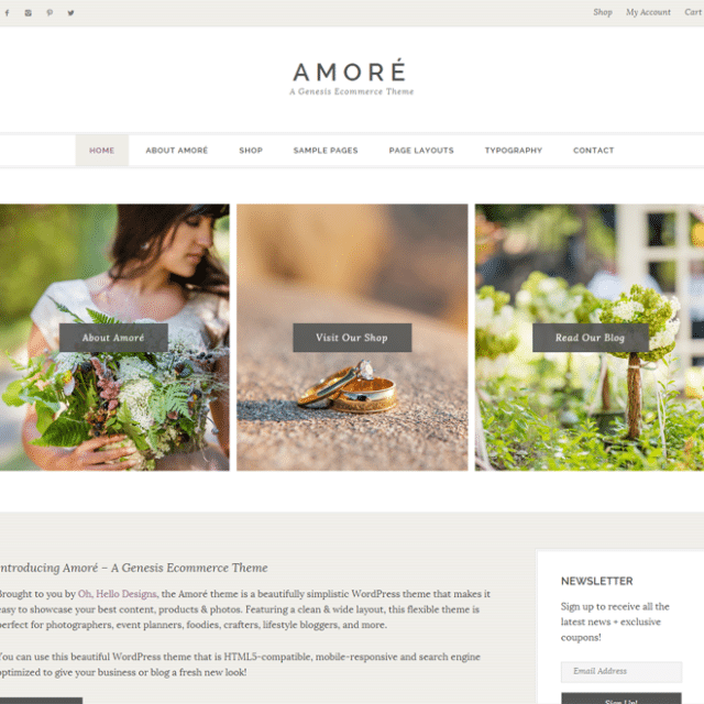 amore-genesis-ecommerce-child-theme-1