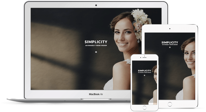 Simplicity - WordPress Photography Theme