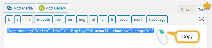 Shortcode New