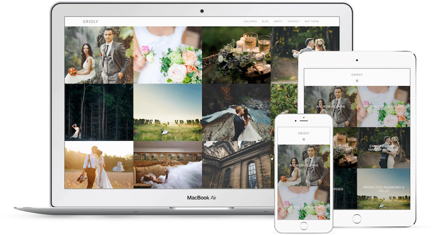 Gridly - WordPress Photography Theme