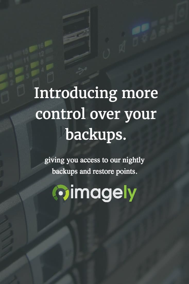 Introducing more control over your backups Imagely Hosting