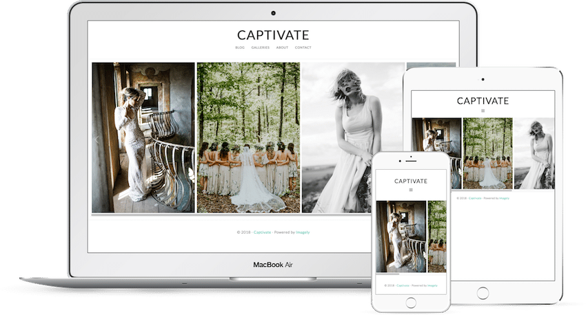 Captivate - WordPress Photography Theme