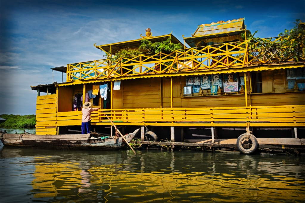 Buddhist Houseboat