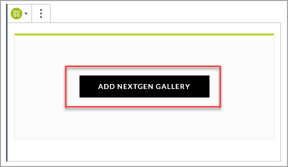 Add nextgen gallery button