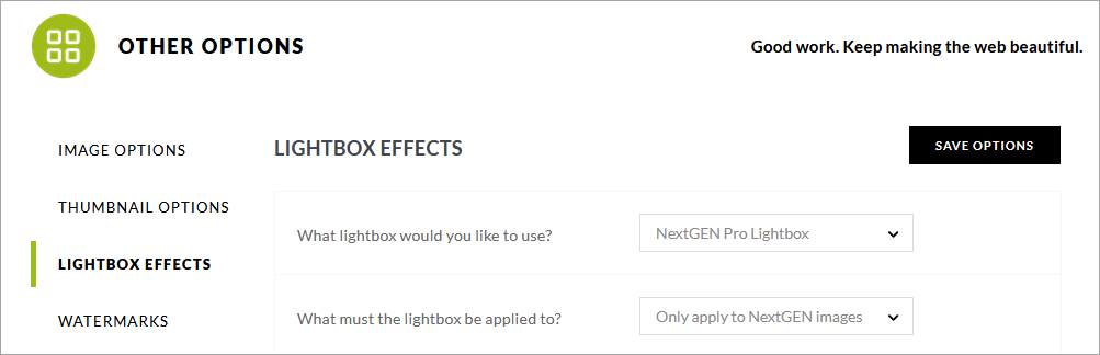 Enable Lightbox