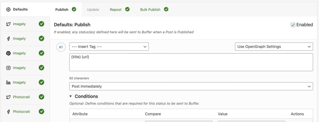 WP to Buffer Pro