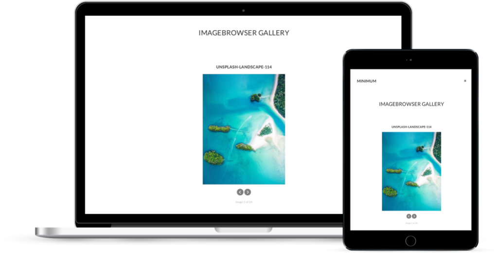 ImageBrowser Gallery Demo