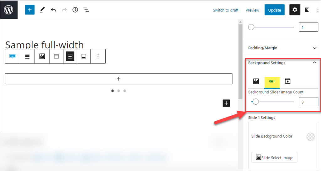 Sliders, setting | Imagely Sliders, setting