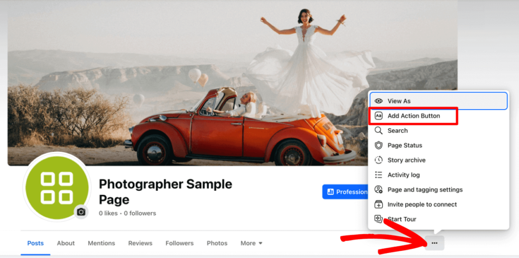 facebook-business-page-add-action-button 1 1 | Imagely Add action button to Facebook business page