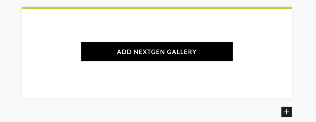 Imagely block editor - Add NextGEN Gallery