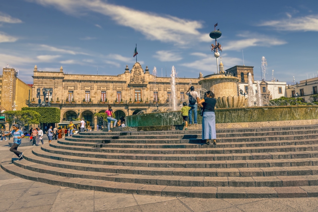 Municpal square of Guadalajara