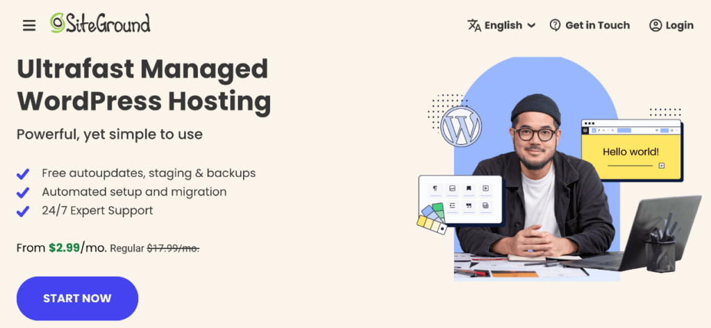 Siteground-WordPress-hosting | Imagely Siteground - best web hosting for photographers