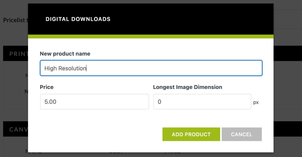 Digital Downloads - Add Product