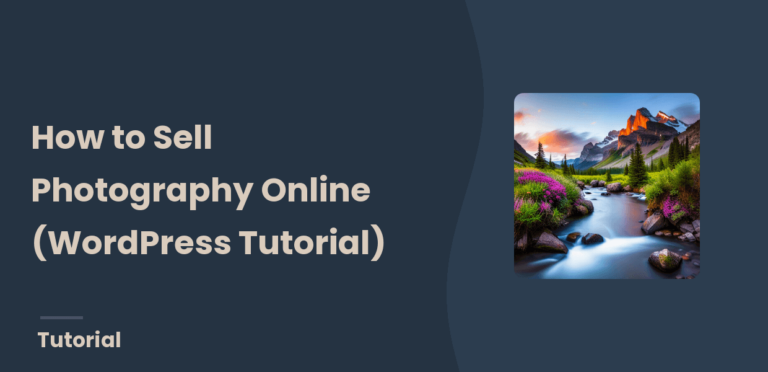 How to Sell Photography Online (The Best WordPress Tutorial)