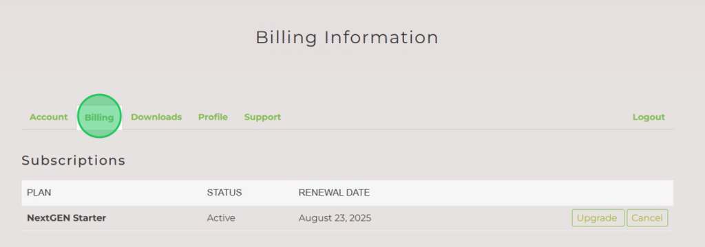 click-billing-option | Imagely Click Billing Option