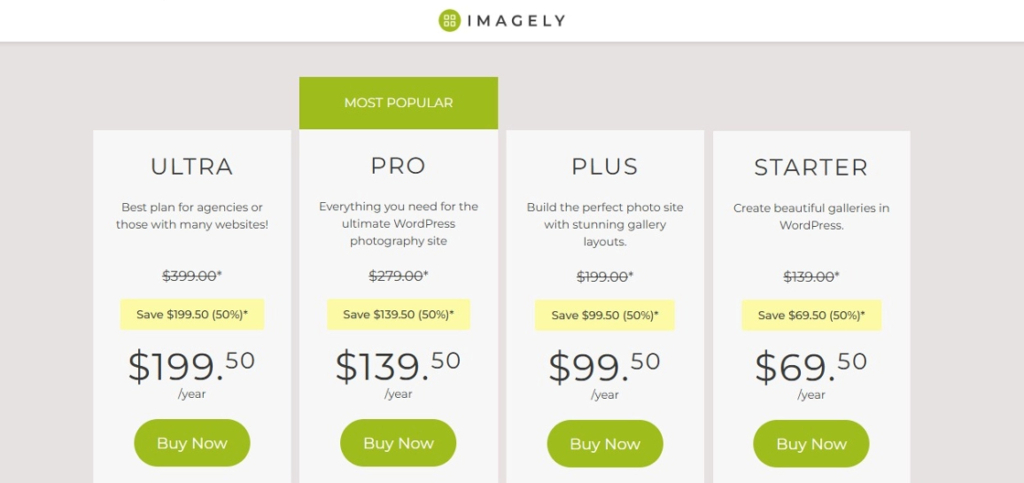 imagely-pricing-page | Imagely Imagely Pricing Page